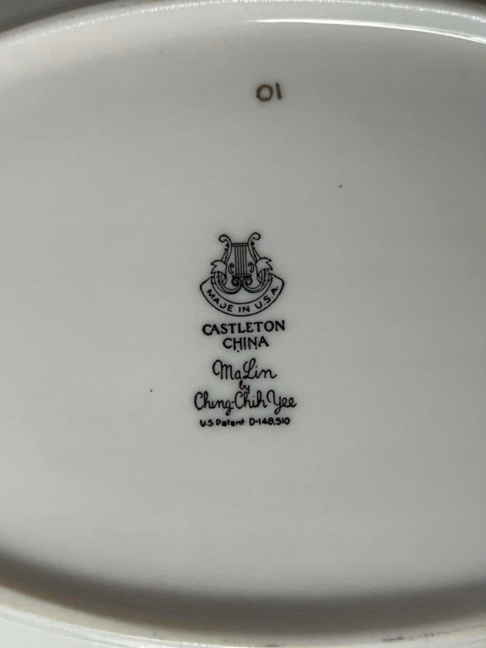 Castleton China floral oval vegetable bowl - Picture 7 of 10